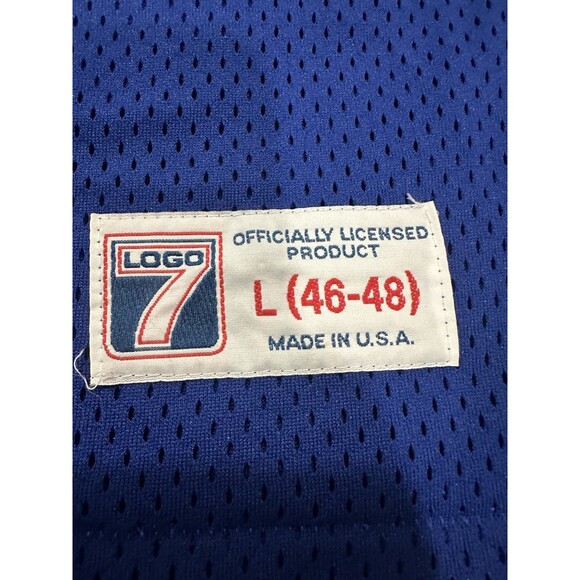 Vintage 90s Seattle Seahawks Logo 7 #89 Jersey Large 46-48 Official Licensed - Picture 5 of 7